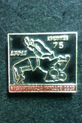 Значок 6-спартакиада народов СССР, Кишинёв-75, 3, 0х2, 6см.